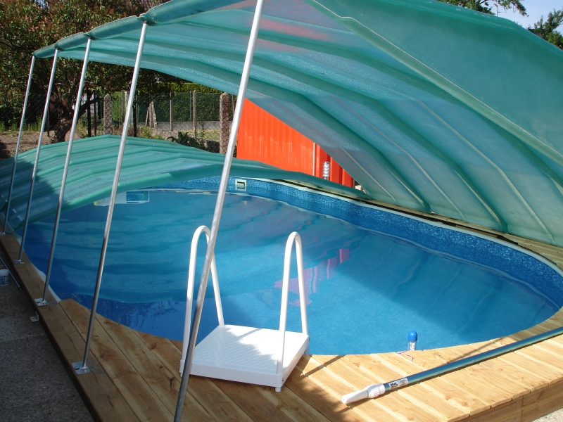 abri piscine climat clair